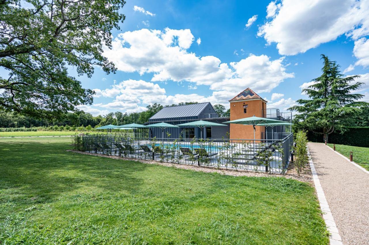 Hameau Des 40 Arpents Hotel Gergy Exterior photo